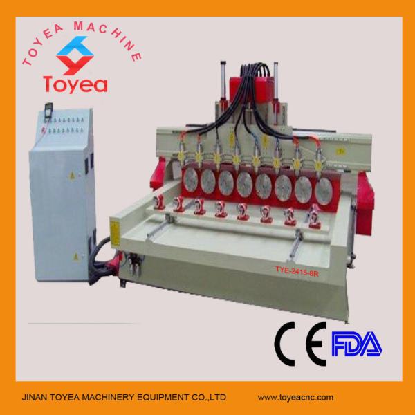 China 3D multi-heads cnc router machine made in China TYE-2415-8R on sale China 3D multi-heads cnc router machine made in China TYE-2415-8R on sale