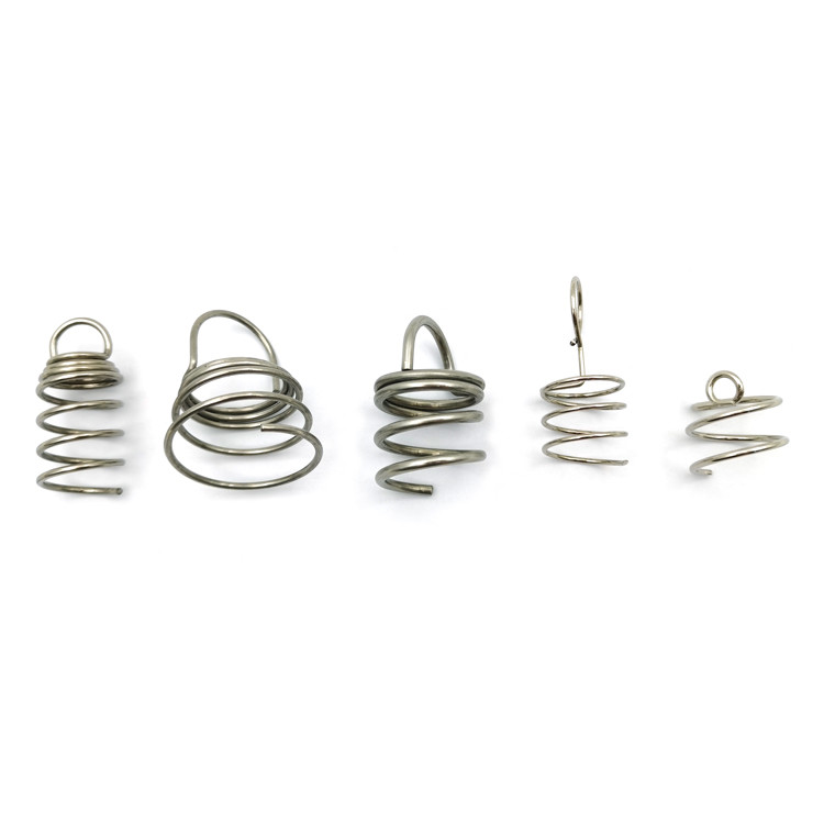 Helical spring anchor connected to absorber anchor for the suspension kit soundproof plate