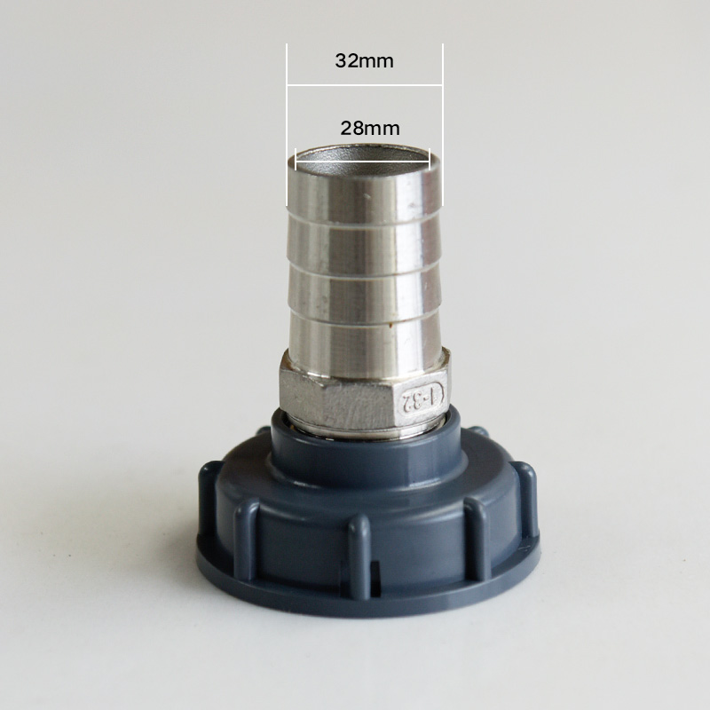 2"*1/2" 2"*3/4" 2"*1.2" Stainless Steel Valve Accessories IBC Fitting Adapter Connector
