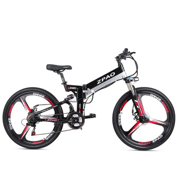 E-bicycle 26 Inch 48V 250W 350W Electric Mountain Bike With Integrated Wheel 10