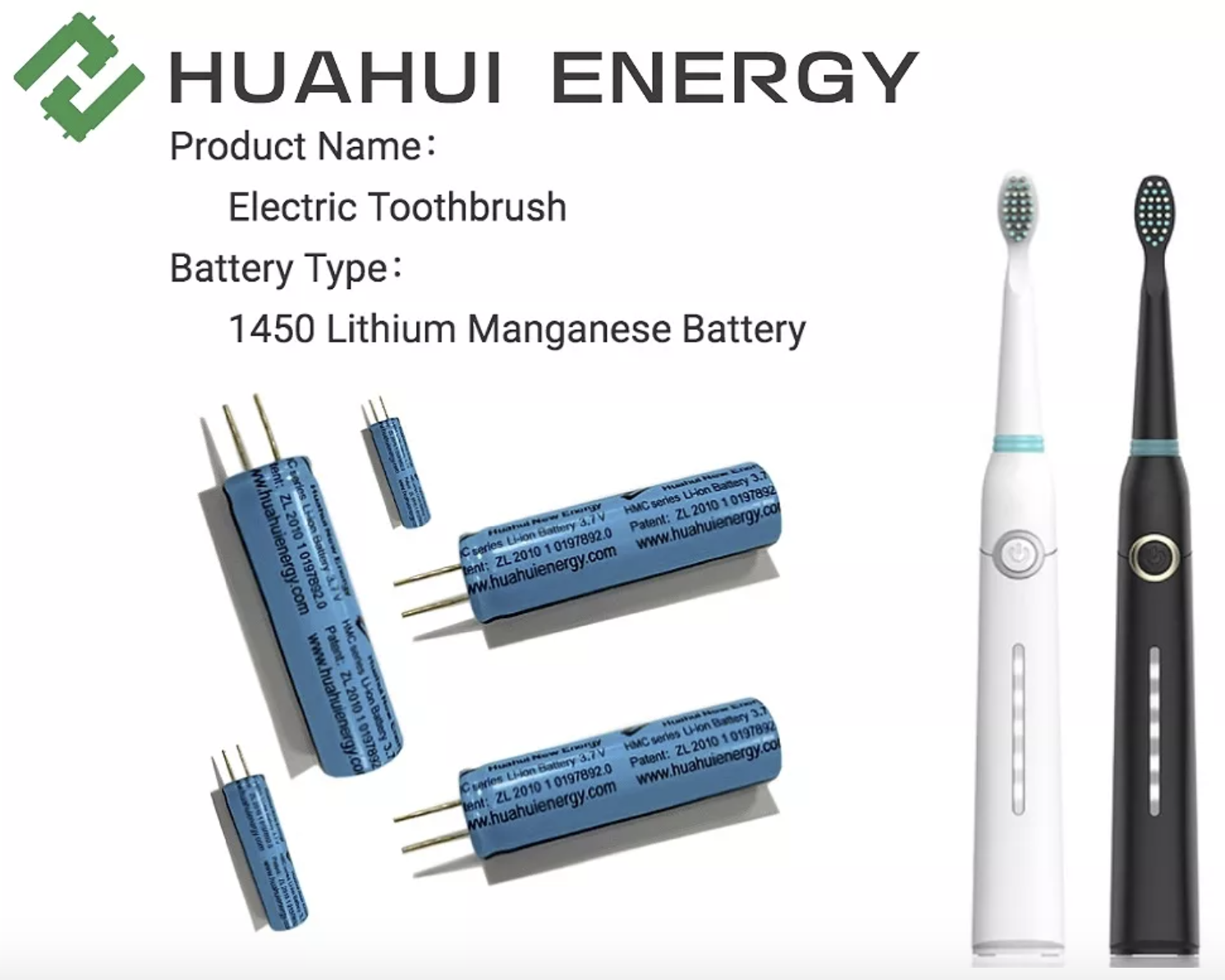 1450 3.7V 500mAh Rechargeable Lithium Battery 10C Fast Charging Li Ion Battery