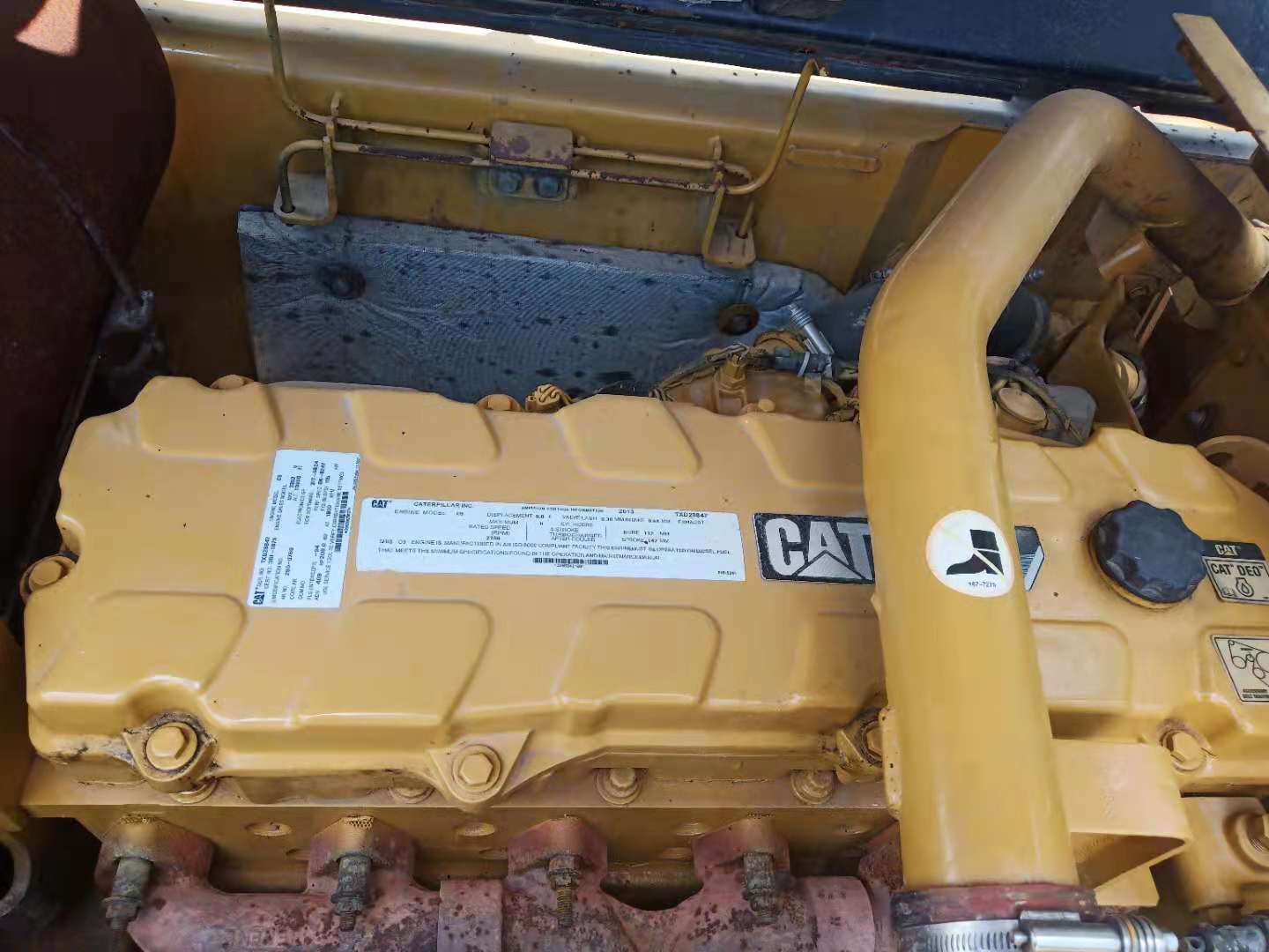 Used Caterpillar Cat 336D Excavator 90% New Undercarriage 200 kW Power 20 Tons Operating Weight