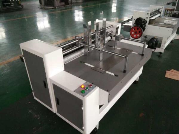 550kg Corrugated Partition Machine , Max Feeding 1200x600mm Paperboard Slitting