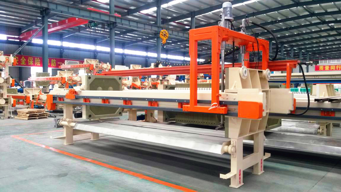 New Technology Diaphragm Filter Press Fully Automatic For Steel Industry