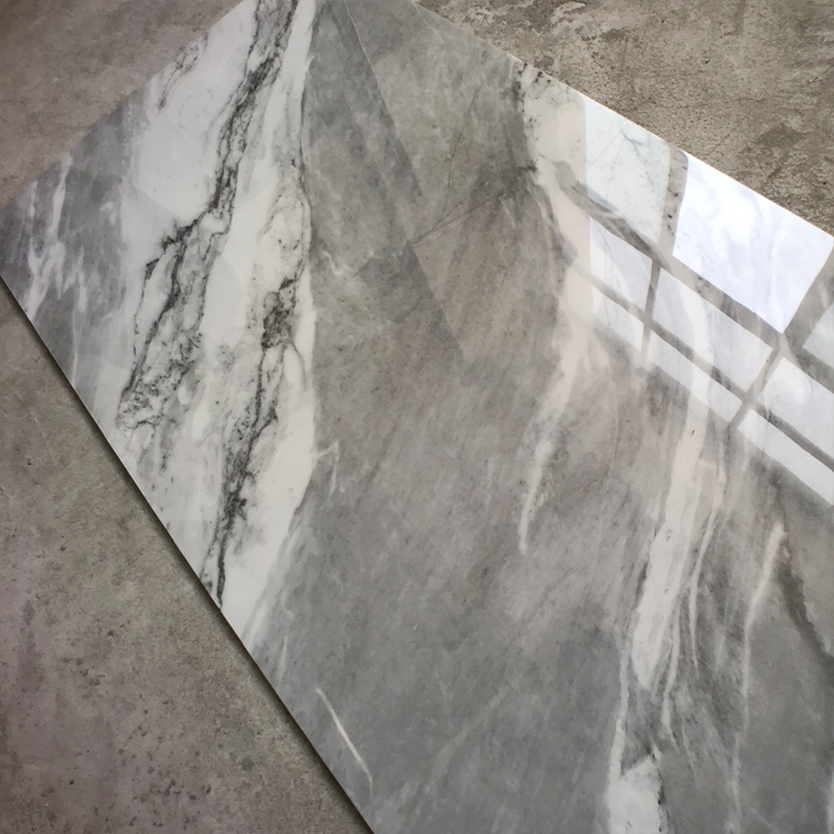 Water Absorption 0.5% Glazed Polished Ceramic Glass Tiles for Kitchen Wall Decoration