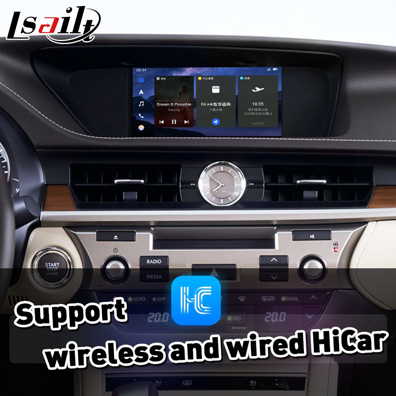 Wireless Android Auto Carplay Interface for 2012-2018 Lexus ES250 ES200 ES350 ES300h ES 250 200 Knob Control