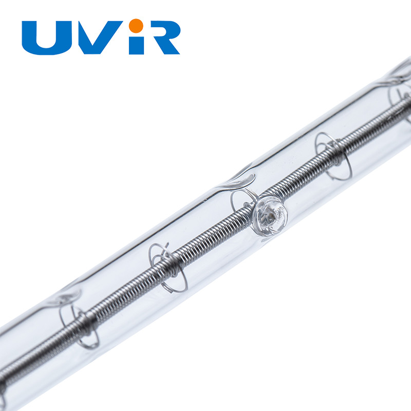 U-Type clear Short Wave Halogen Light Infrared Heating Element Tube for Fast Response