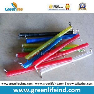 Min Wire Coiled Tether W/Screw Terminal Connectors by Custom OEM