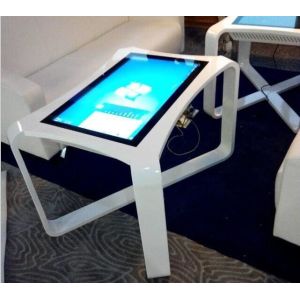 65 Inch Smart Touch Screen Table , 10 Points Capacitive Touch Screen Multi