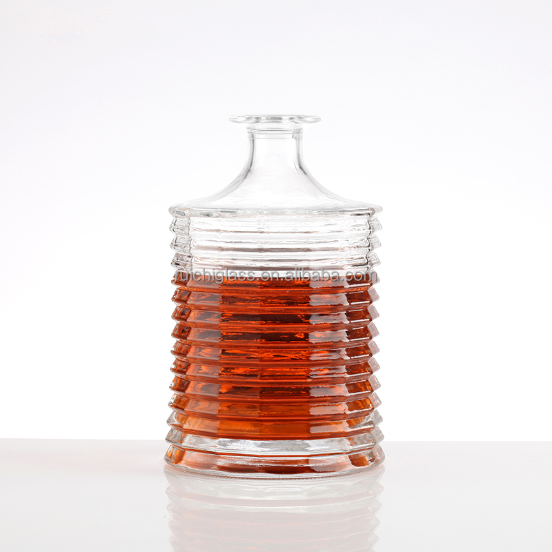 Super Flint Glass Bottle for Custom Size Vodka Packaging Solution