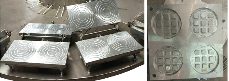 Automatic Chocolate Egg Roll Biscuit Making Machine Soft Wafer Biscuit Machine