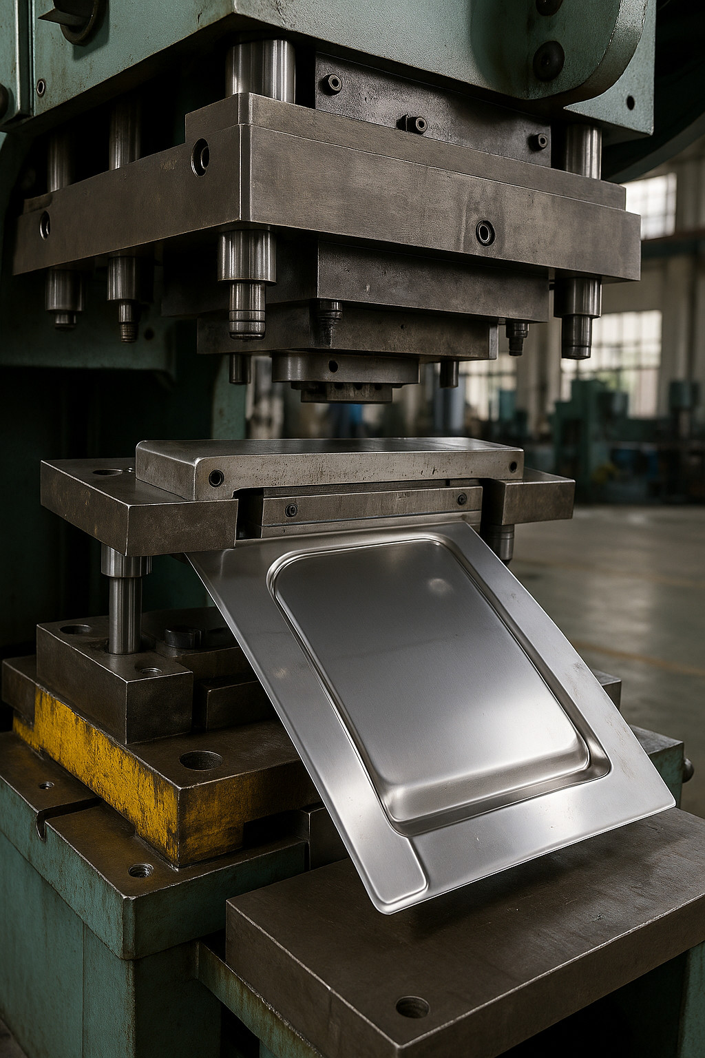 Custom Stainless Steel Deep Drawing Panel – Precision Metal Stamping Part for Appliances, Automotive, and Industrial Enclosures