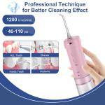 OEM Dentist Recommended Water Flosser 5 Modes Cordless ABS Material