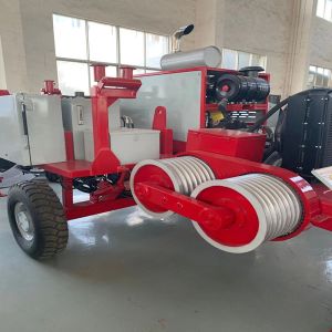 40KN 4Ton Pulling OPGW ADSS Hydraulic Cable Puller Stringing Equipment
