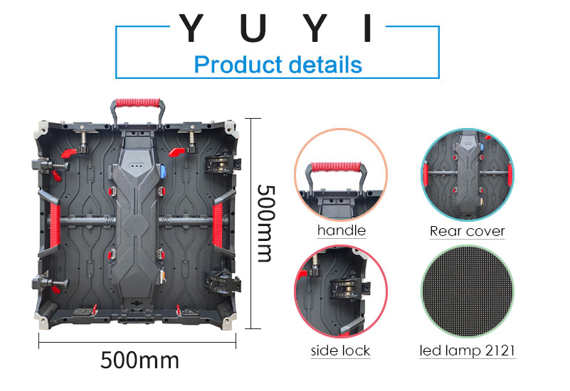 High Definition Rental LED Video Wall P3.91 P4.81 Indoor LED Screen Panel For Nightclub