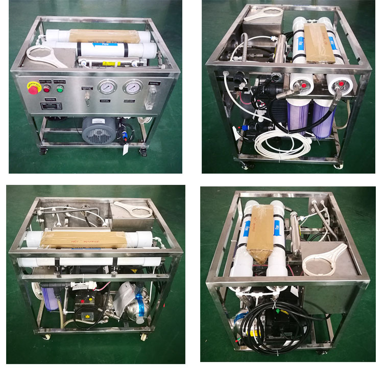55KW Containerized Solar Powered Desalination Plant DOW membrane