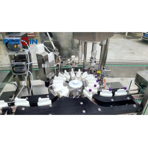Pre Capping And Capping Diagnostic Reagent Filling Line With ABB Main Motor And