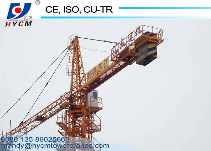 56m Lifting Jib Hot Sale Cabin Control 630KN.m Construction Building Sensor Topkit Tower Crane