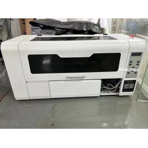CMYKW V Ink Color Andemes A3 30cm Uv Dtf Printer Roll to Roll Printing with 3