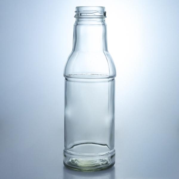 Hot 90-500ml Large Capacity Glass Bottle for Seasonings Condiments Metal Lid
