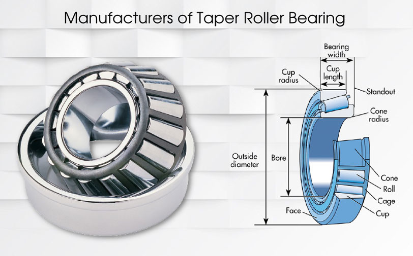 30212 60*110*23.75 mm Tapered Rolling Bearing with high vibration GCr15 P0