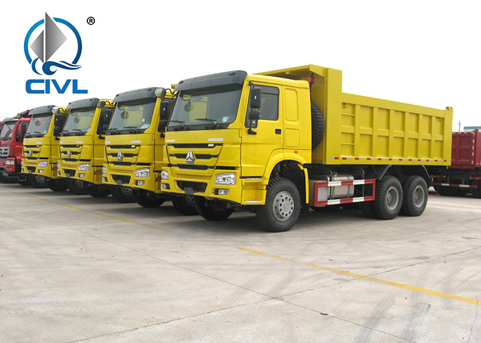 Sinotruk Howo Dump Truck , 336HP EURO2 6x4 Dump Truck 25 ton tipper truck 20 cubic meter dump truck
