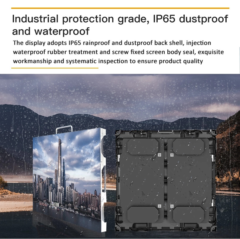 P2.5 P2.6 P3.91 Detachable Outdoor Full Color LED Die-Casting Aluminum Screen Advertising Video Wall