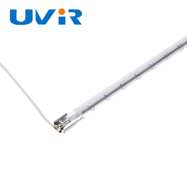SK17 Quartz Infrared Lamps , white reflex plated halogen tube heater