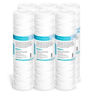 25MM String Wound Filter Cartridge with Temperature Resistance and Durable PP
