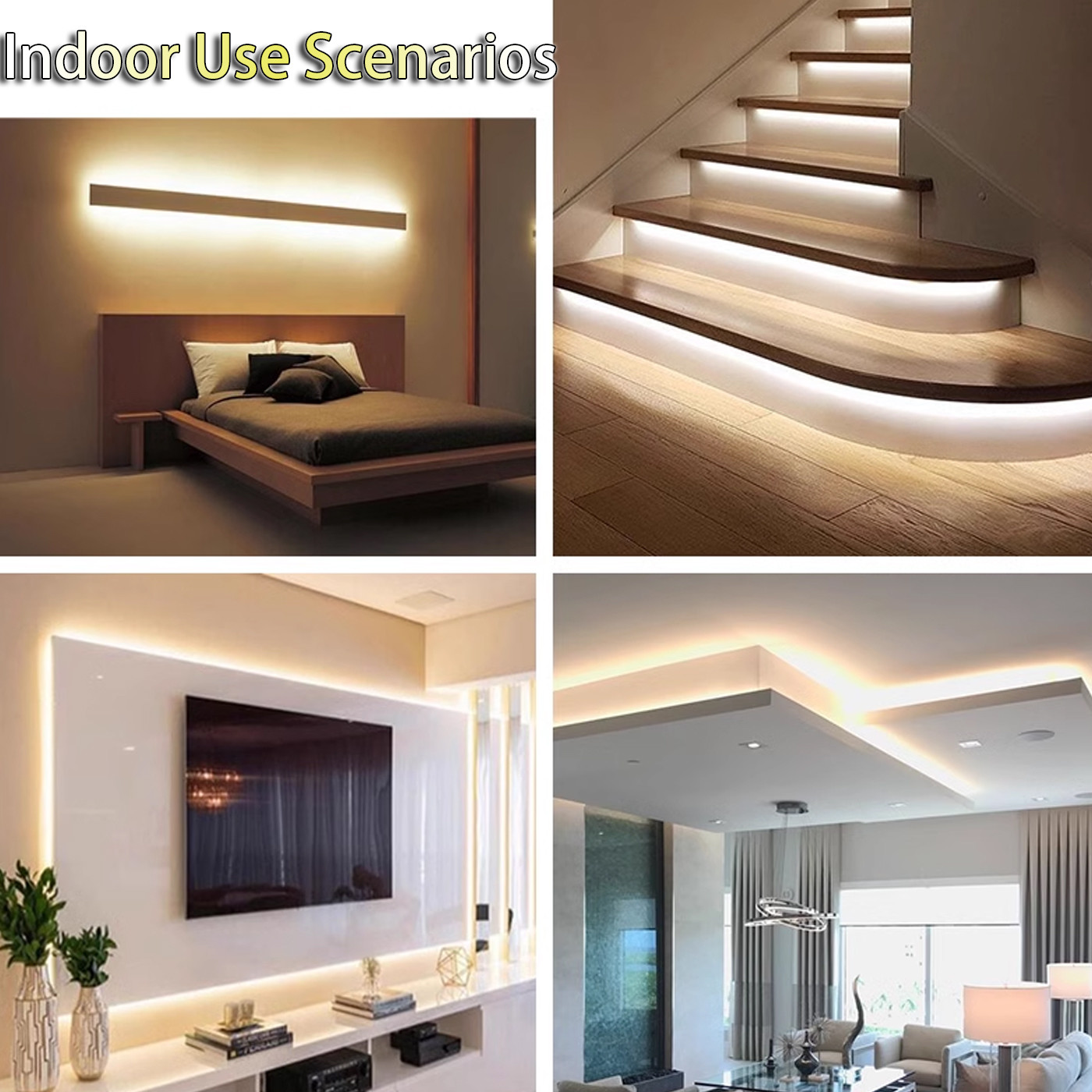LED Waterproof Light Strip Low Voltage 12V Underwater Outdoor Light Strip 24V Underwater Light Strip Self-Adhesive Fish Tank Fish Pond Soft Light