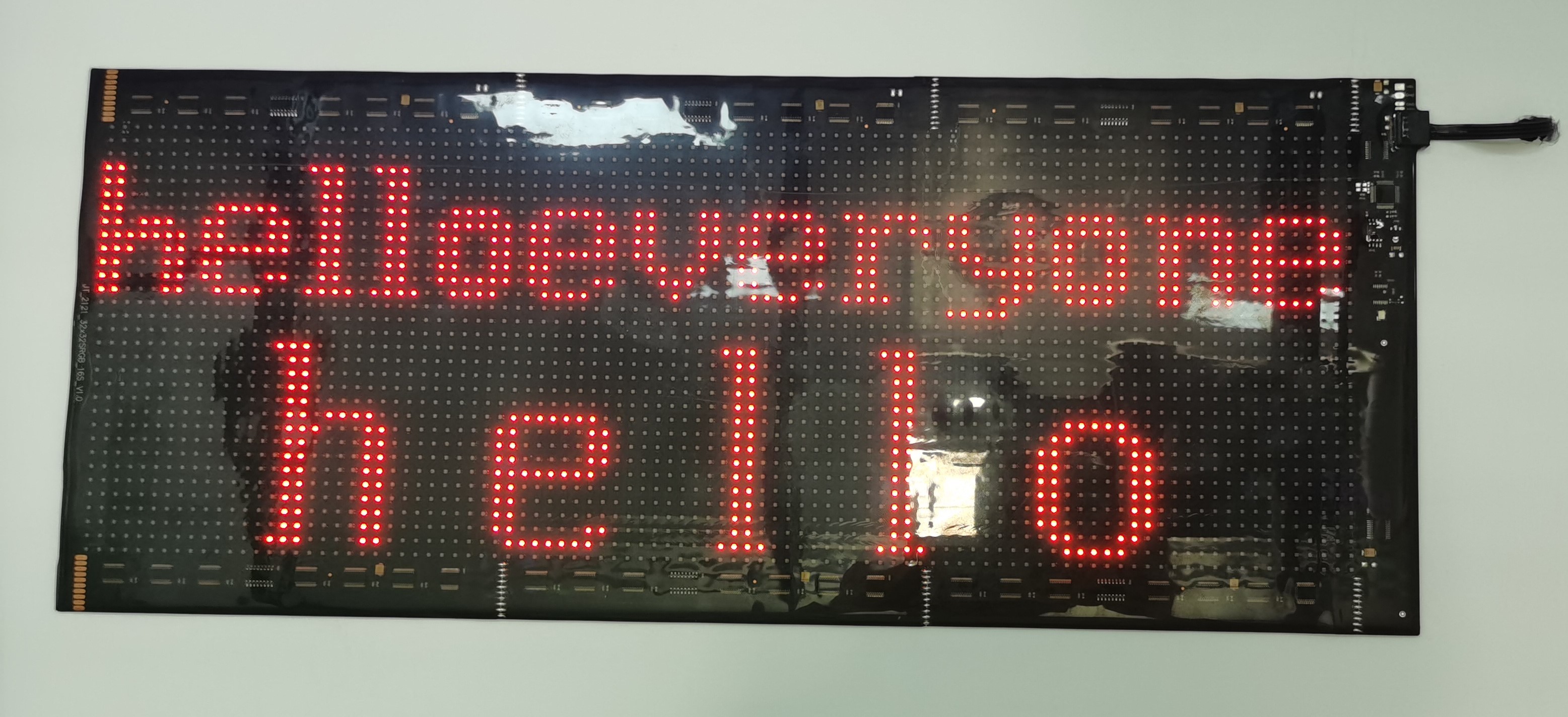 P4.75mm Flexible Led Screen Panel RGB2121 Waterproof Led Flex Screen