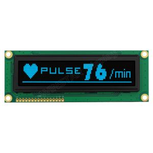 OLED LCD Module 3.84'' 100*16 Graphic Super Wide Temperature 5.0v Winstar