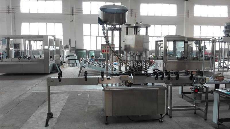 capping machine for glass bottle, aluminium cap sealer for small bottling plant