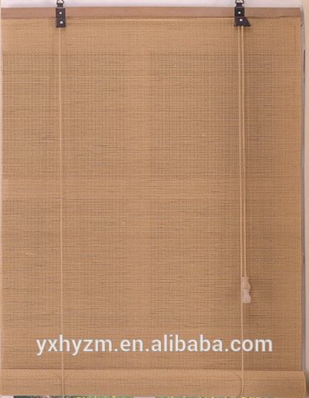 Round Bamboo Window Blinds , Natural Bamboo Shades Customized Design