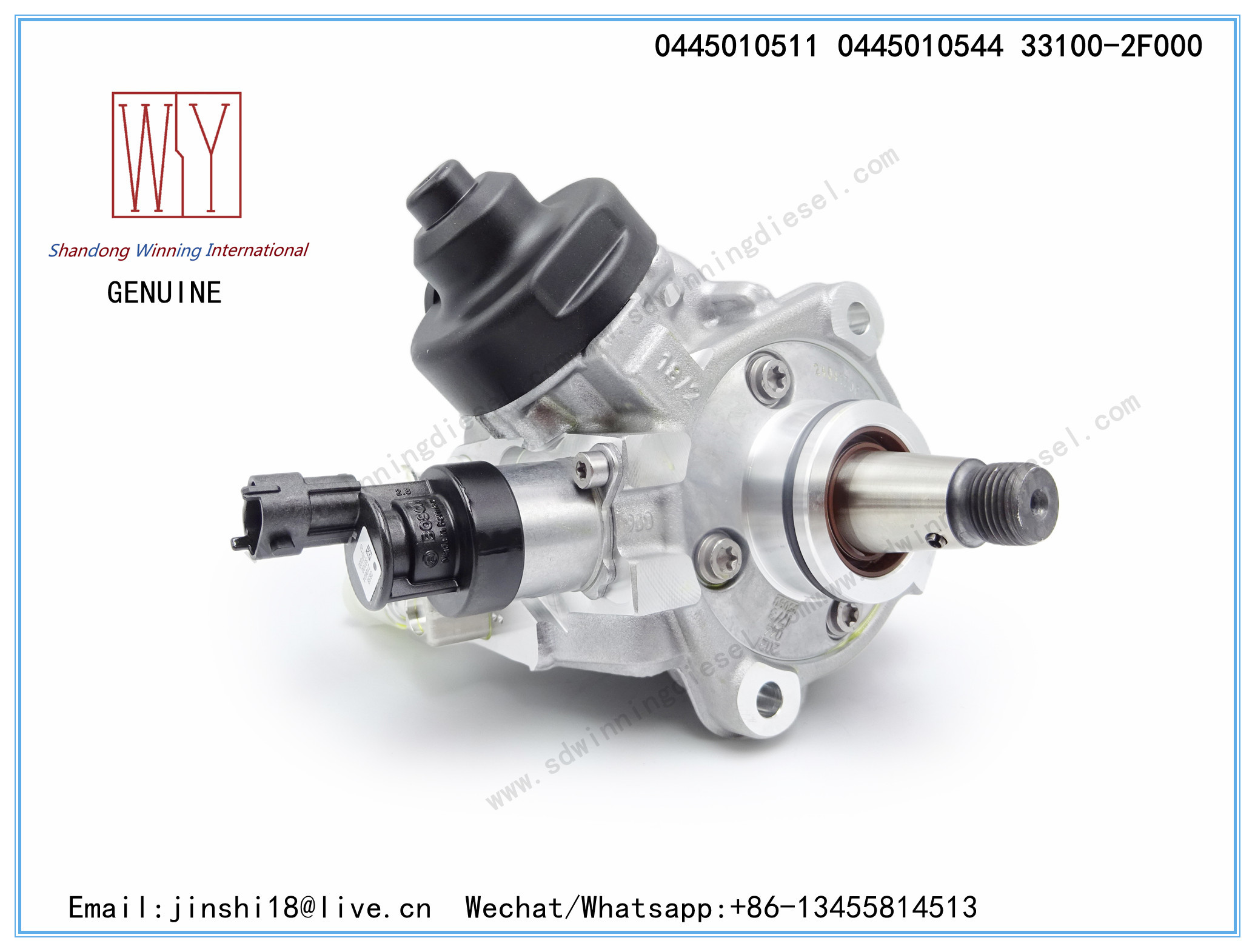 BOSCH GENUINE AND BRAND NEW DIESEL FUEL PUMP 0445010511, 0445010544, 33100-2F000
