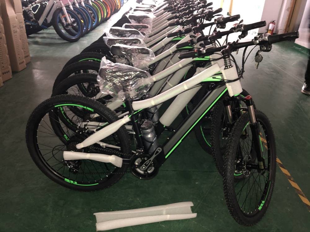 Electric Hardtail Mountain Bike Mtb 27.5" 36v 250w 9.6Ah Rich Bit Top 800
