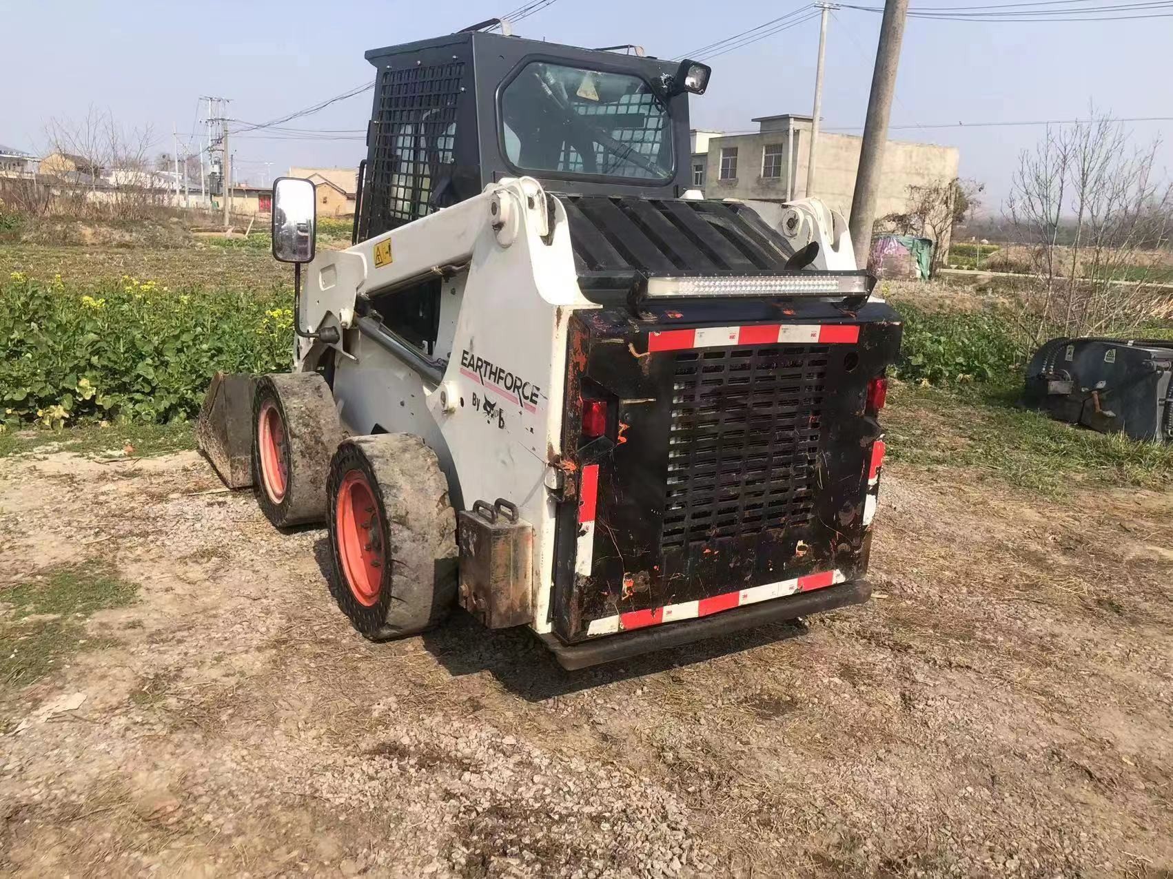 Mini Bobcat S16 Used Skid Steer Loader Landscaping Equipment