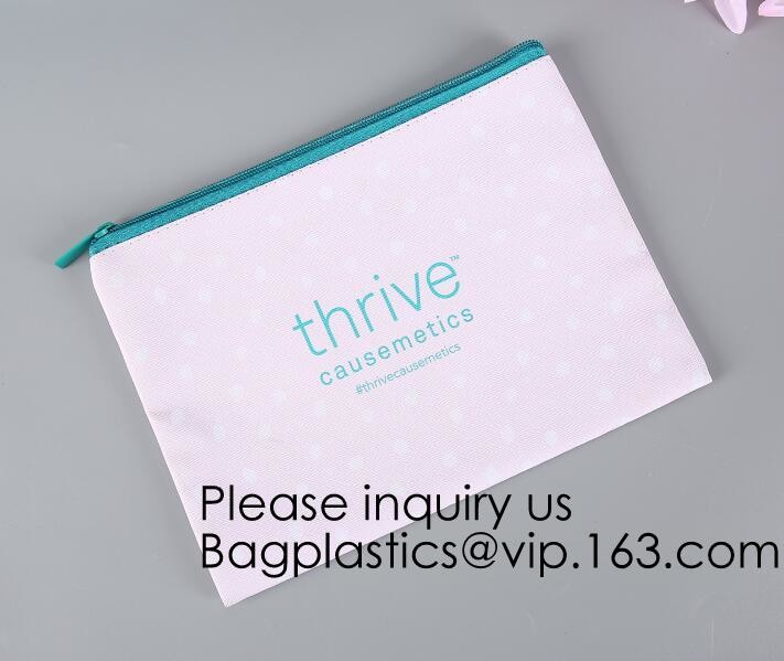 Promotional canvas hand carry makeup bag cosmetic organizer,natural canvas Makeup Bag Cotton Cosmetic Bag, bagease