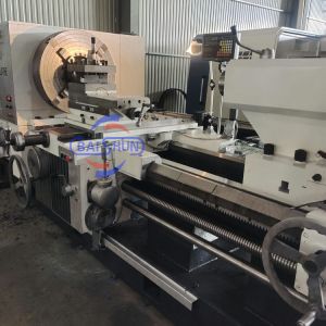 QK1325X1500 CNC Pipe Threading Lathe 800mm Swing 1500mm Workpiece