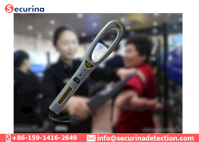 240VAC Hand Held Security Detector FCC 9V Battery For Dangerous Weapon