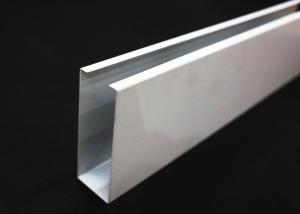  20mm - 300mm Height / U-aluminum Profile Screen Ceiling , Abrasion resistance Manufactures