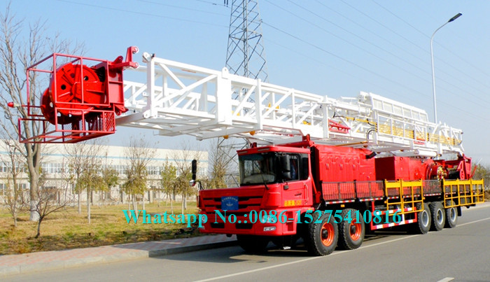 1500m Drilling Depth Borehole Drilling Machine With 403kw CAT Engine ZJ15/1350CZ