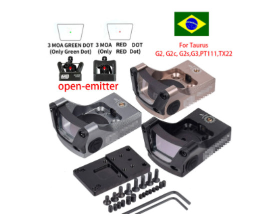 CR1632 Gray 3 MOA Red Dot Reflex Sight Aircraft Aluminum OEM