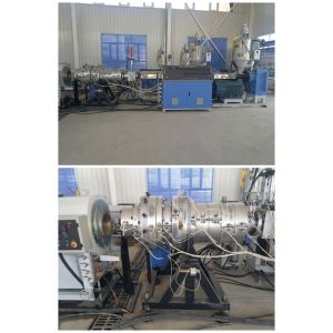 China 150kg/H Single Screw PE Plastic Pipe Extrusion Line on sale