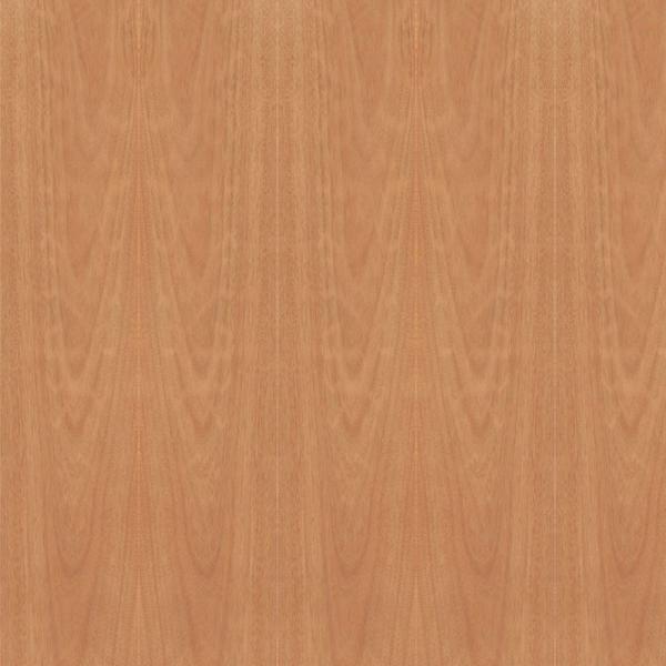 Faced Natural Okoume Wood Veneer Crown Grain Fancy Panel E1/E0 Grade Plywood