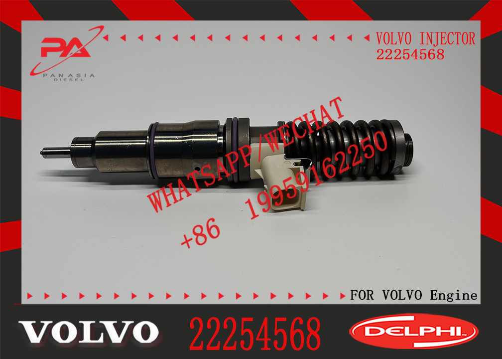 4 Pin Injector Diesel Fuel Injector 22254568 7422254568 85002180 85020180 for volvo MD13 EURO 6