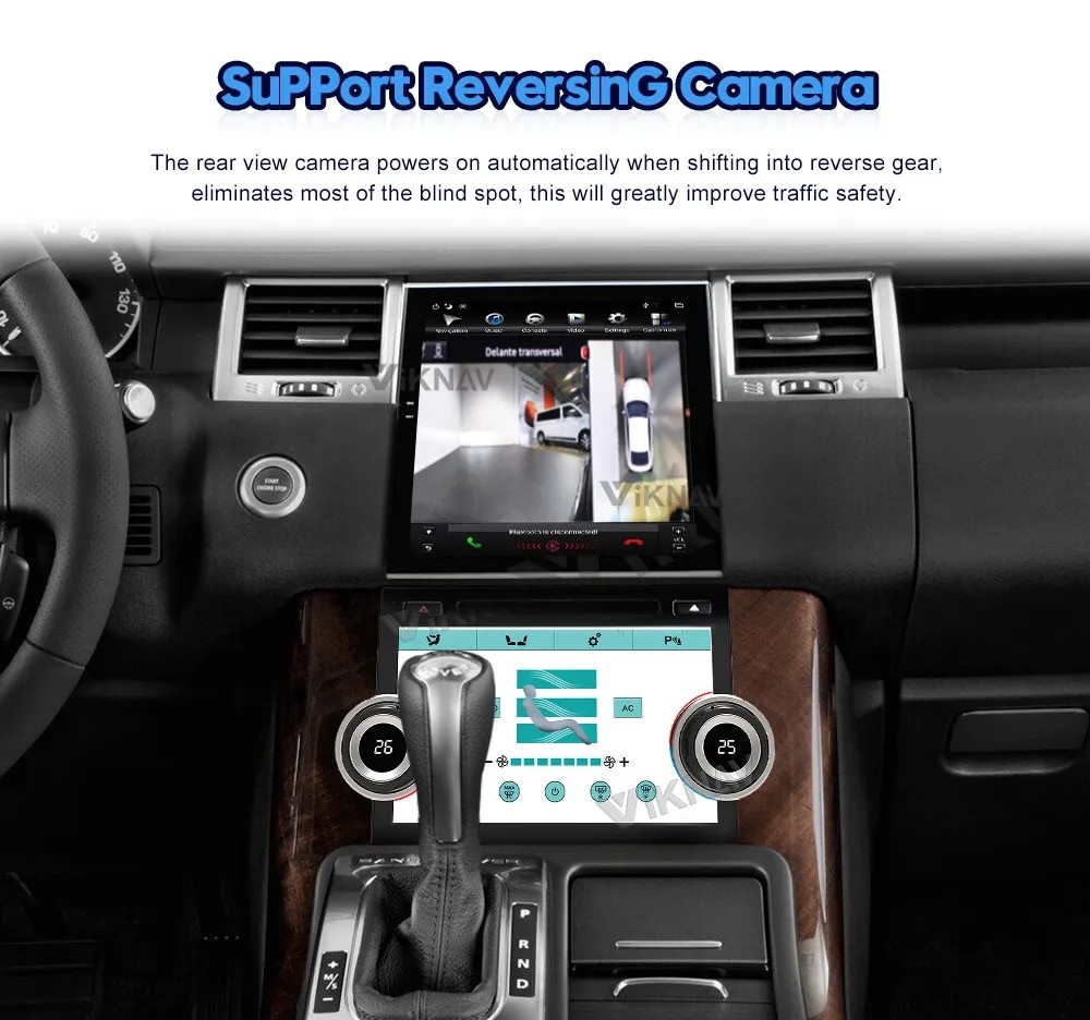 10.4 Inch Car radio For 2011--2013 Range Rover Sport GPS Navigation Multimedia Player Wireless Carplay BT 4G