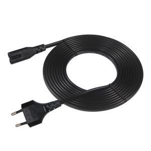 China VDE Approved 1.5m EU 2Pin to IEC C7 C8 Laptop Power Cord on sale