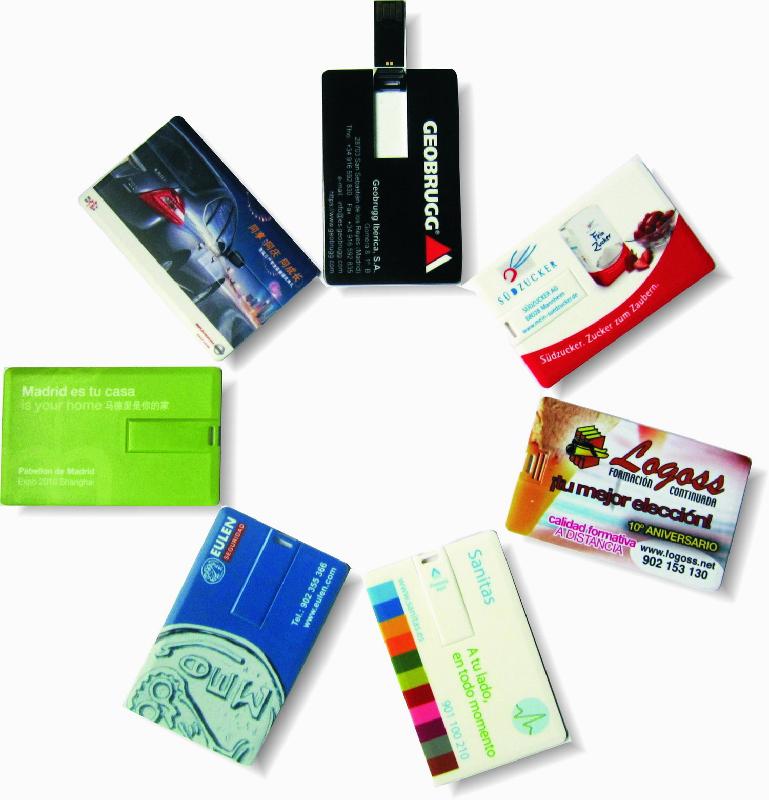Kongst New arrival 1gb 2gb 4gb 8gb 16gb credit card usb flash drive