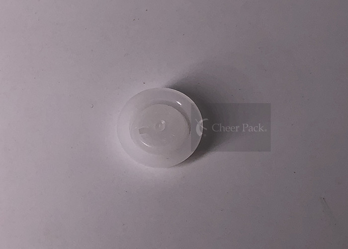 LDPE Coffee Bag One Way Degassing Valve Moisture Proof With 0.4cm Height